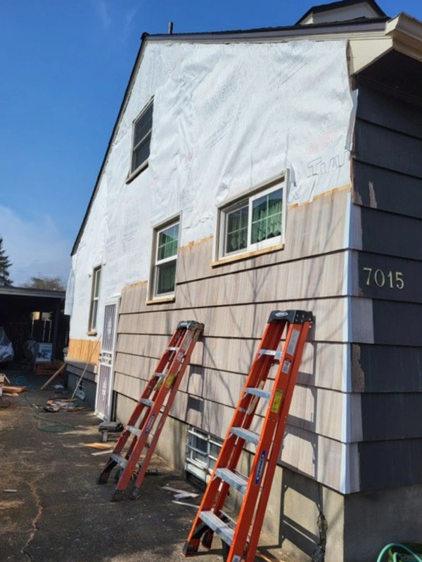 sister-siding-residential-siding-project-in-the-portland-metro-area-halfway-through-new-siding-installation