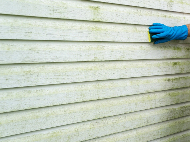 moldy-wooden-siding-being-cleaned-with-sponge