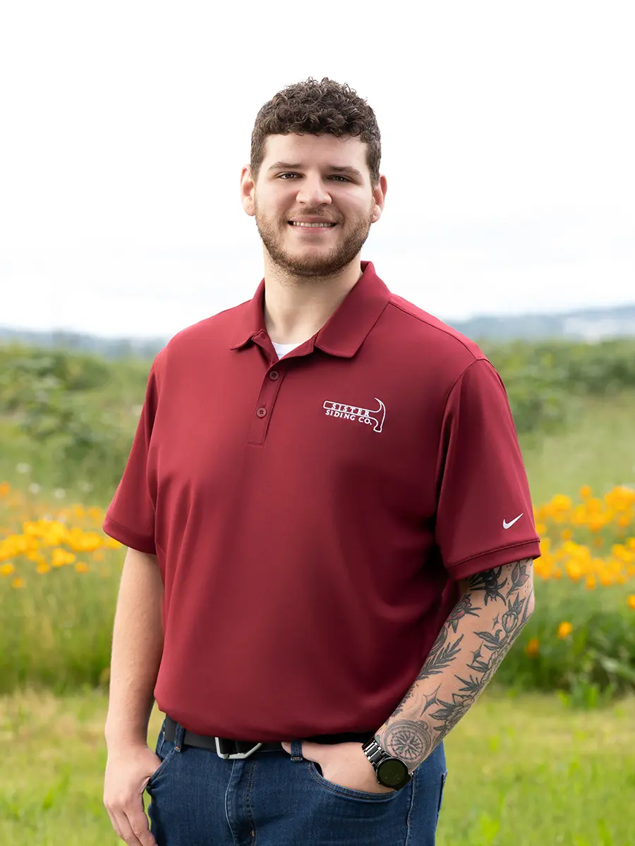 lucas kelly, owner of sister siding in newberg